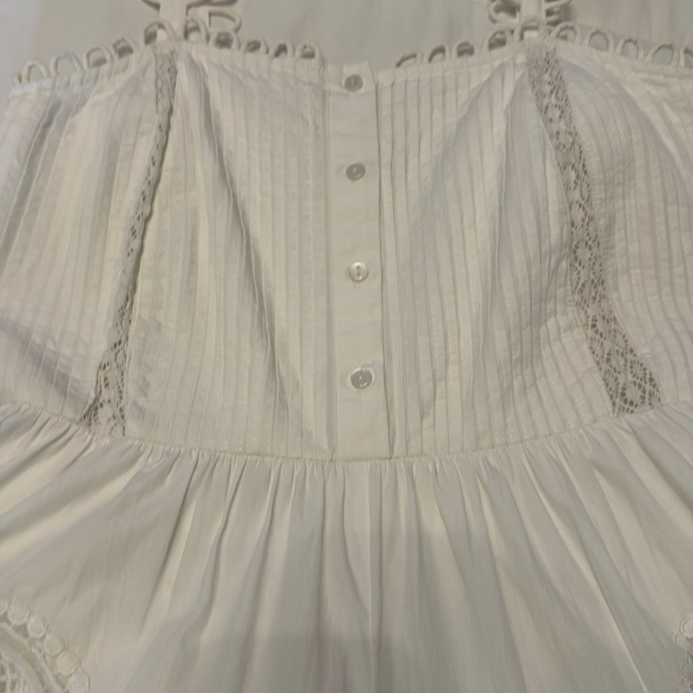 Forever That Girl Adrianna Chic White Lace Romper size S - Picture 12 of 15